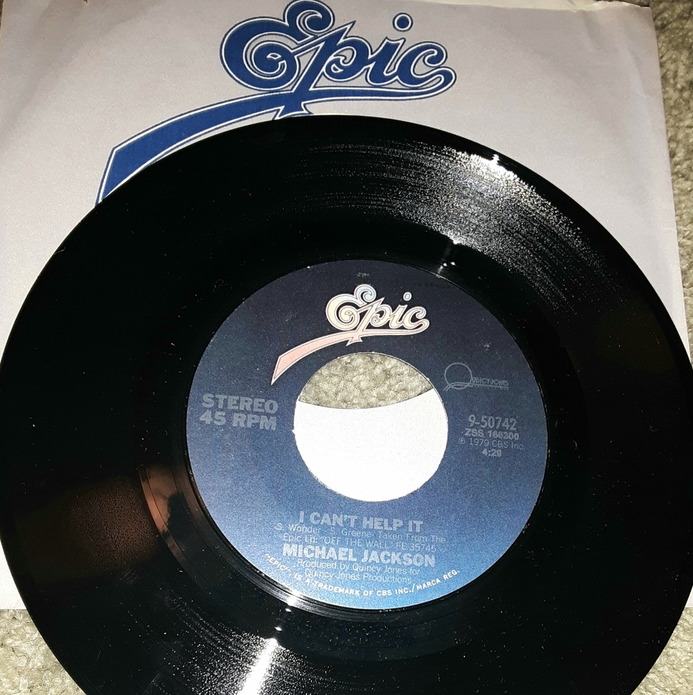 Michael Jackson Vinyl 45 Record Mint Condition